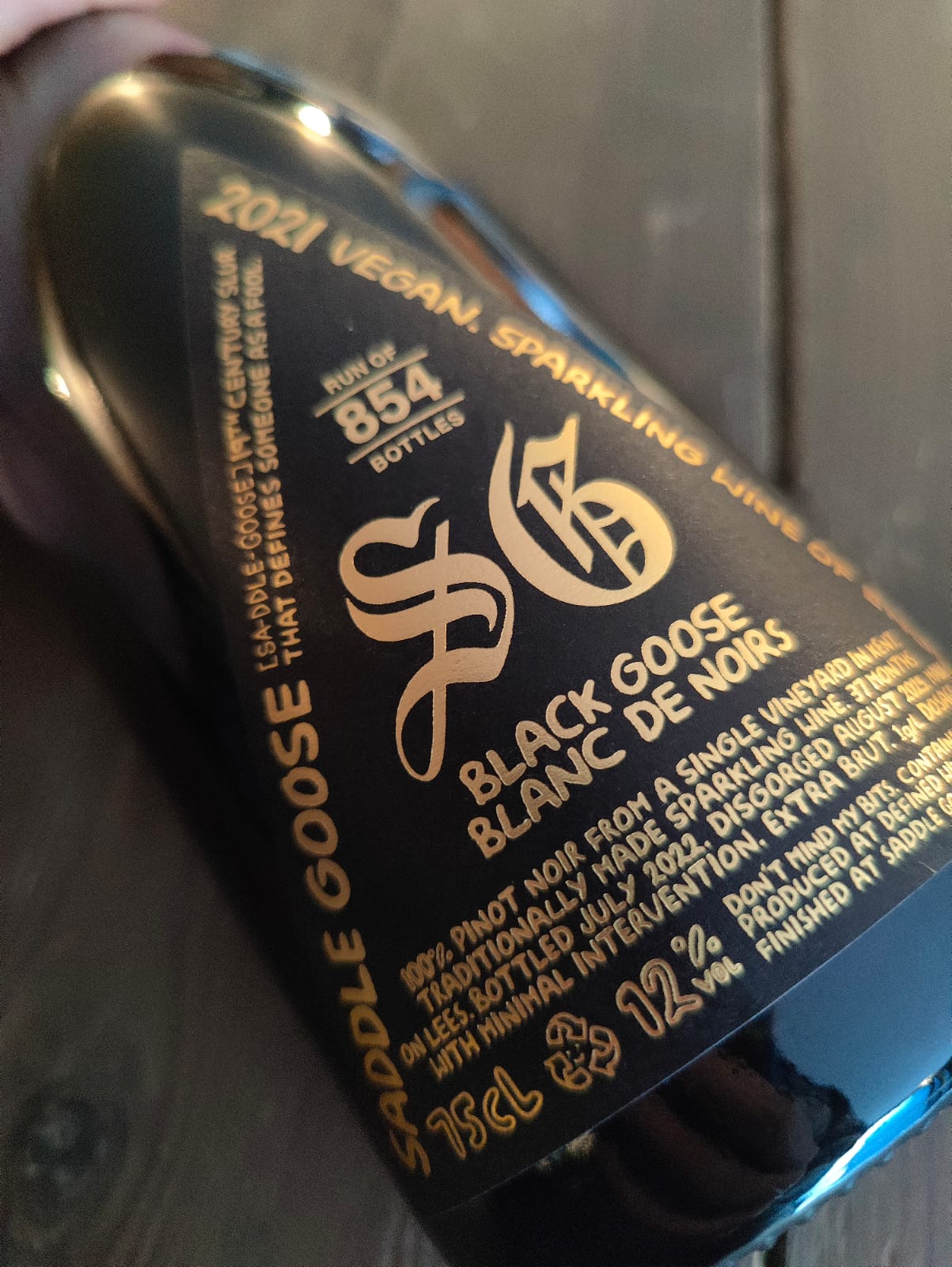 'Black Goose' - Blanc De Noirs - Image 3