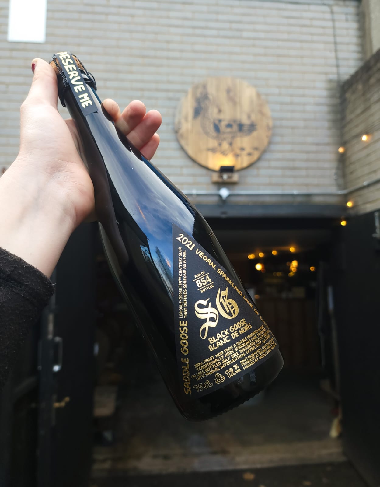 'Black Goose' - Blanc De Noirs